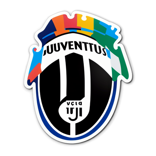 Sticker nghệ thuật của câu lạc bộ Juventus