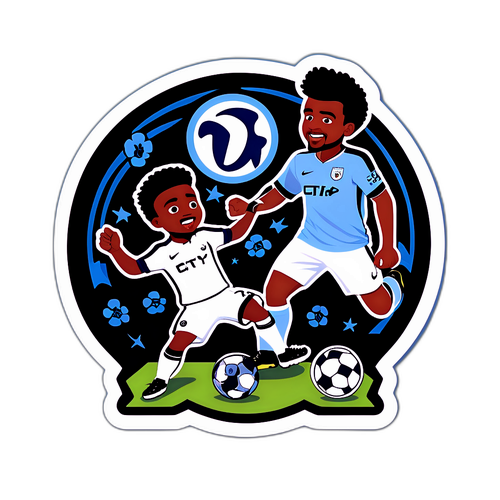 Spennende Fotballøyeblikk: Tottenham vs Manchester City