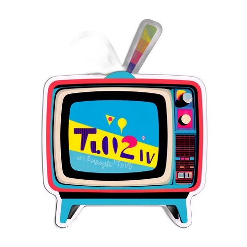 Vintage TV Set Design