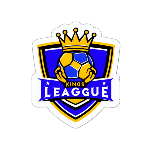 Adesivo Inspirado no Logo da Kings League