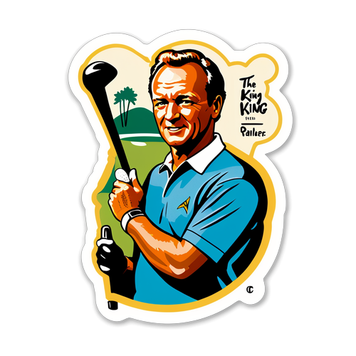 Æresmærket til Golfens Konge: Arnold Palmer Sticker, Du Ikke Må Gå Glip Af!