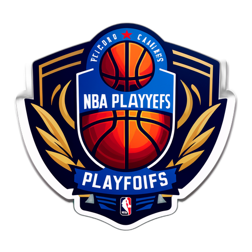 Autocollant des playoffs NBA