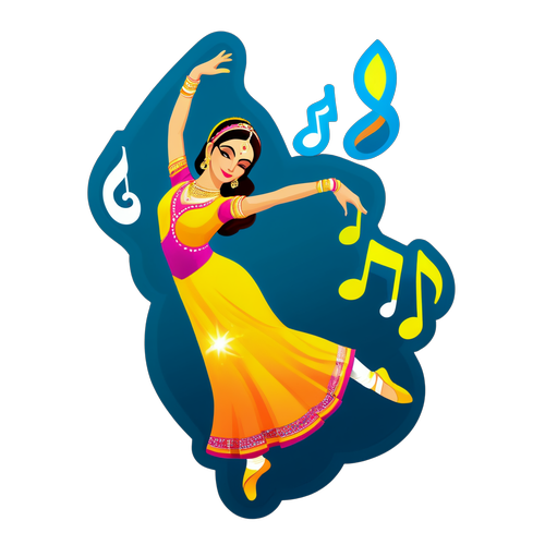 बॉलीवुड डांस स्टिकर