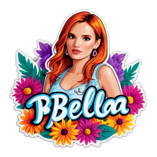 Adesivo vibrante di Bella Thorne