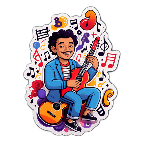 Stiker Whimsical Vidi Aldiano