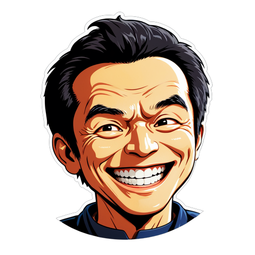 織田信長の笑顔のデザイン