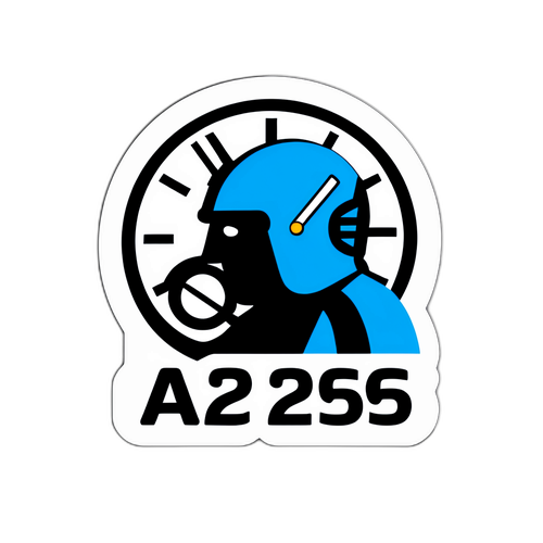 Diseño de figura de jubilación con logo de ANSES y reloj 2026