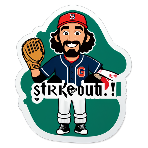 Dynamic Sticker of Tony Gonsolin Mid-Pitch