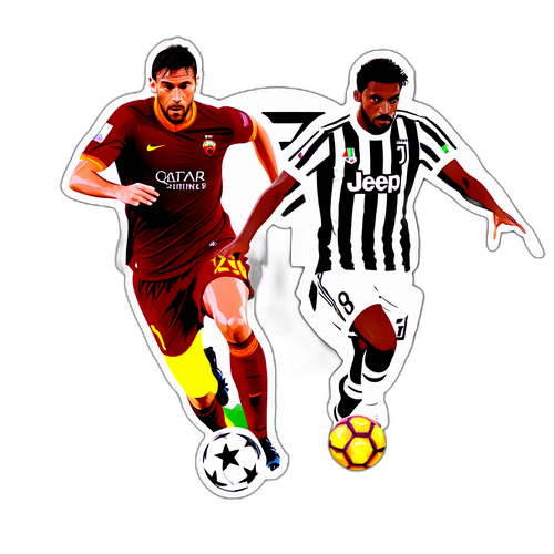 Динамічний дизайн матчу Ювентус – Рома