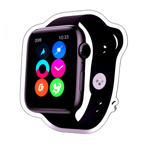 Sticker cu un Apple Watch Ultra 3