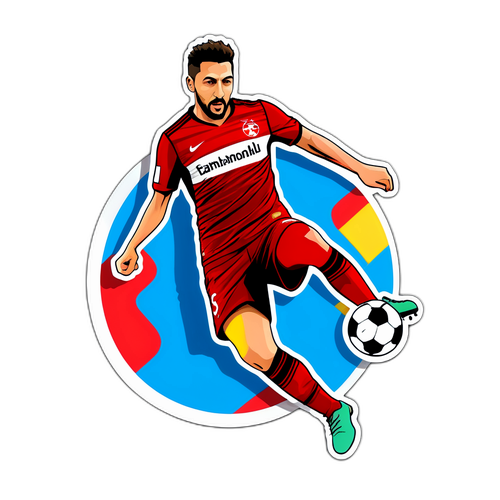 Hakan Çalhanoğlu Futbol Sticker