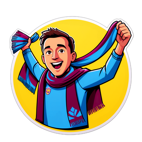 Người hâm mộ Aston Villa vui vẻ