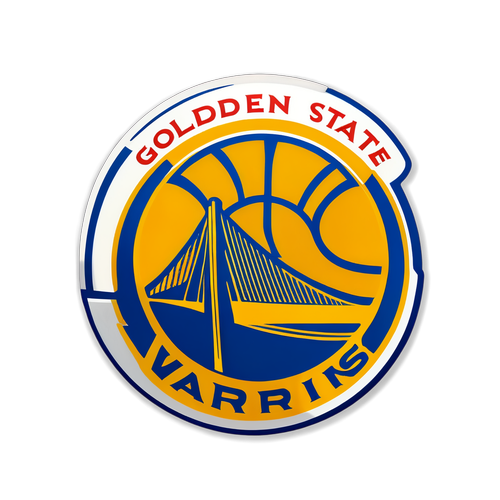 Sumabog na Color: Ang Napaka-Cool na Sticker ng Golden State Warriors na Dapat Mong Makita!