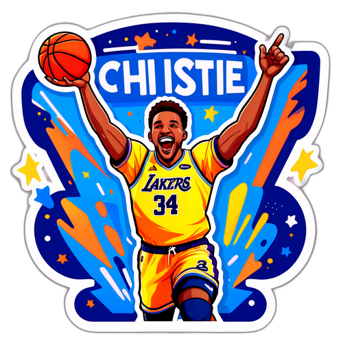 Sticker ni Max Christie na Nagdiriwang