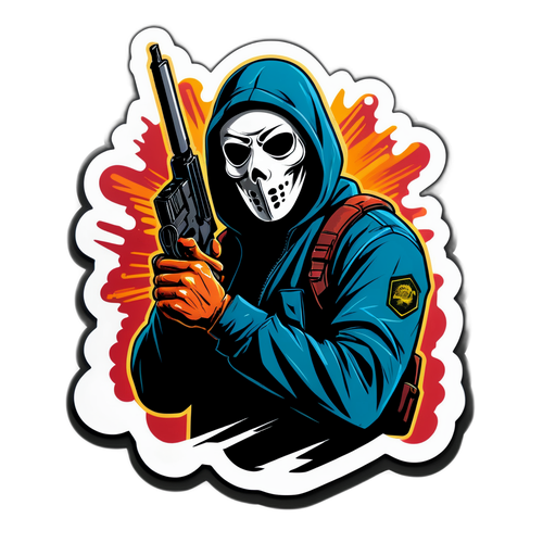 Suspenseful Sicario Tematisk Klistermærke