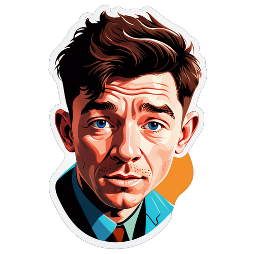 Isang Stylized na Portrait ni Barry Keoghan