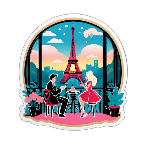 Scène Romantique à Paris