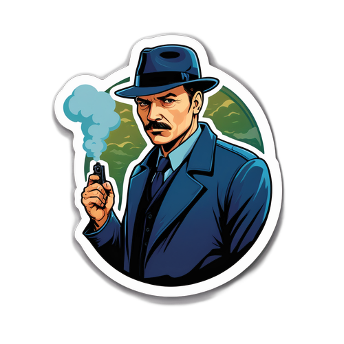 Nikolett Kaszás eltűnt - detektív témájú matricák