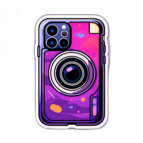 iPhone 17 Pro Kunstnerisk Klistermærke