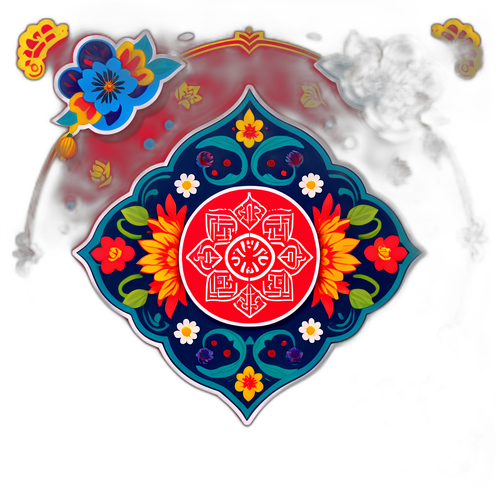 友谊主题图案贴纸