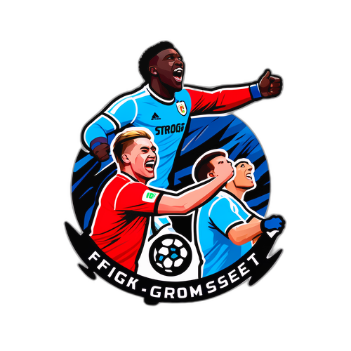 FFK vs. Strømsgodset Kampklistremerke