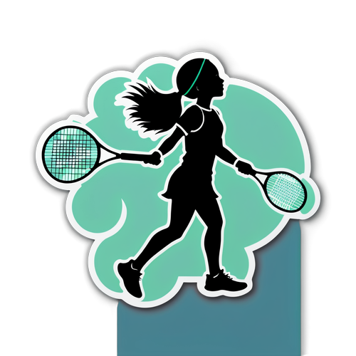 Clara Tauson's Tennissilhuet med Drømme