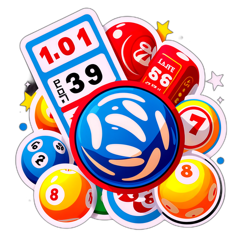 Adesivo Temático de Loteria