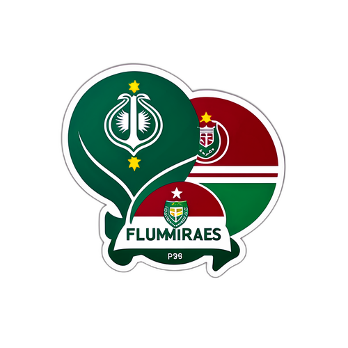 Stiker Palmeiras dan Fluminense
