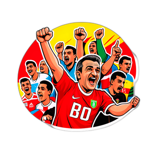 Autocolant Fotbal Gigi Becali