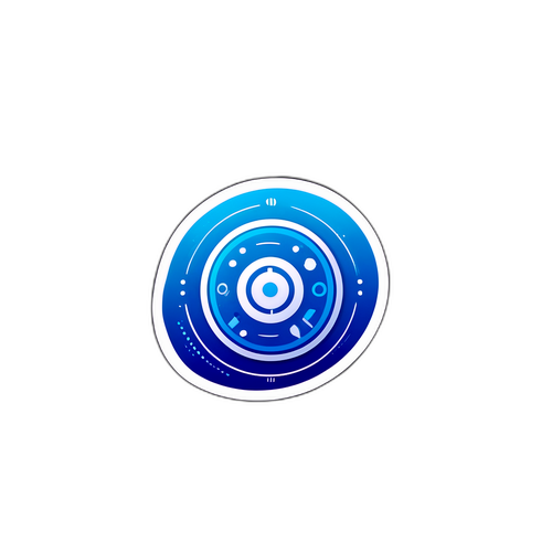 未来科技主题贴纸