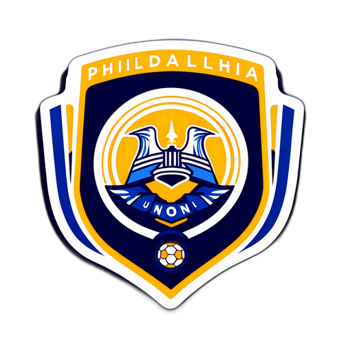 Interpretasi Artistik Emblem Philadelphia Union