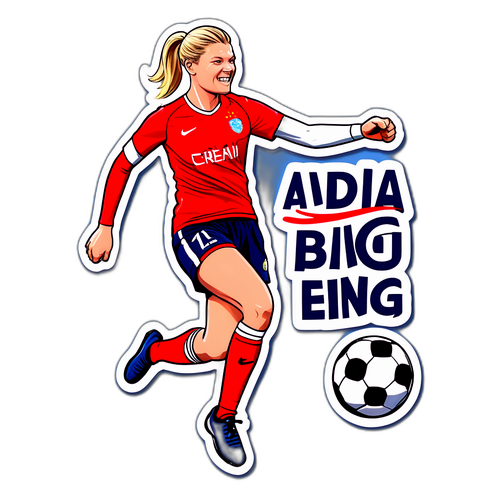 Inspirerende fotballkleber av Ada Hegerberg