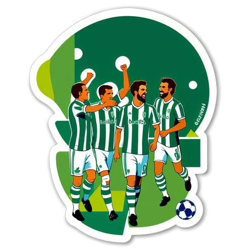 Sticker thể hiện không khí trận đấu giữa Real Betis và Real Sociedad