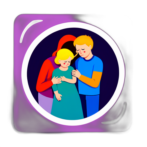 描绘忧郁的亲子时刻