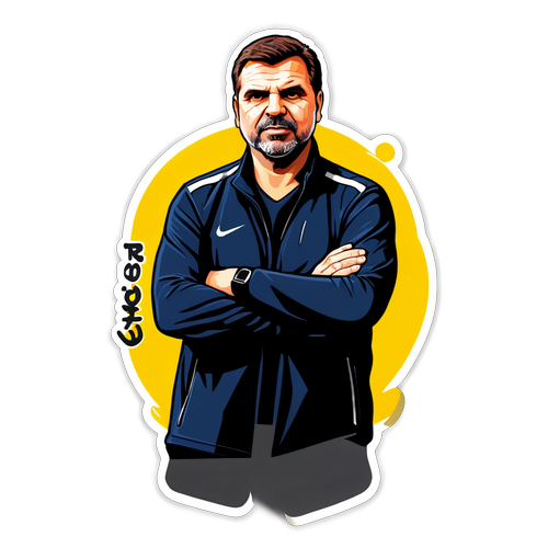 Pelekat Motivasi Ange Postecoglou