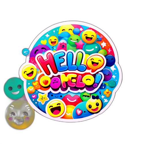 ¡Hola! en Tipografía Colorida