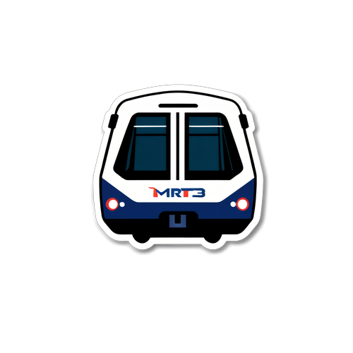 Revolusi Transportasi: Sticker MRT3 Yang Menyatukan Kota dengan Gaya!