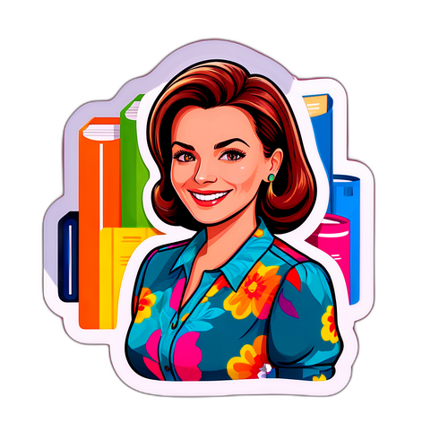 Sticker cu Lia Olguța Vasilescu