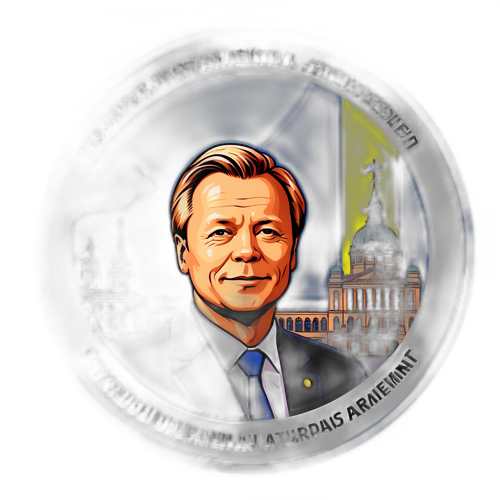 Håkan Juholt framför Sveriges Riksdag