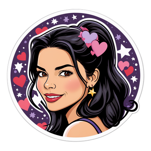 Romantikong Sticker ng Paghanga