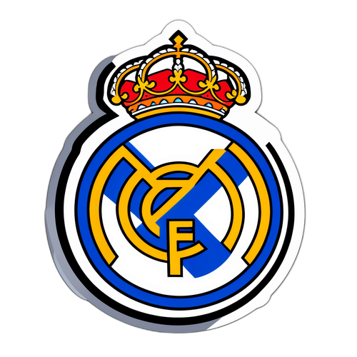 Real Madrid Emblem Sticker