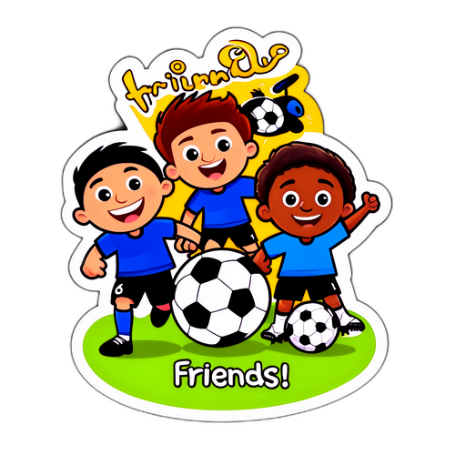 Freunde und Fußball!