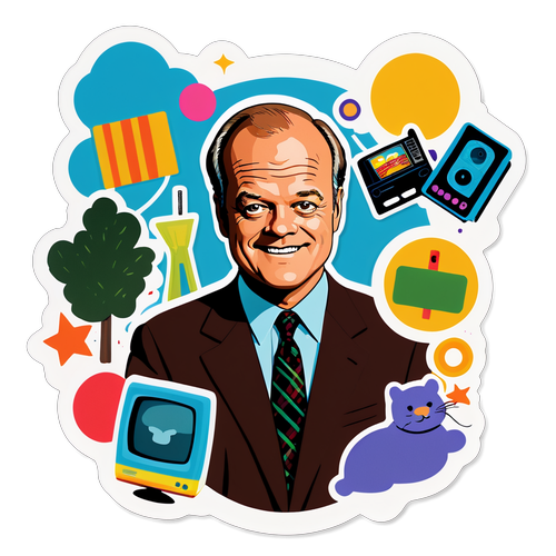 Frasier Nostalgia Klistermärke