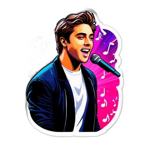 Benjamin Ingrosso på scenen
