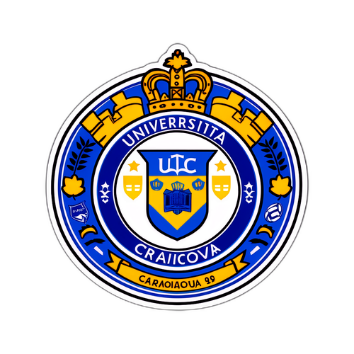 Sticker decorativ Universitatea Craiova