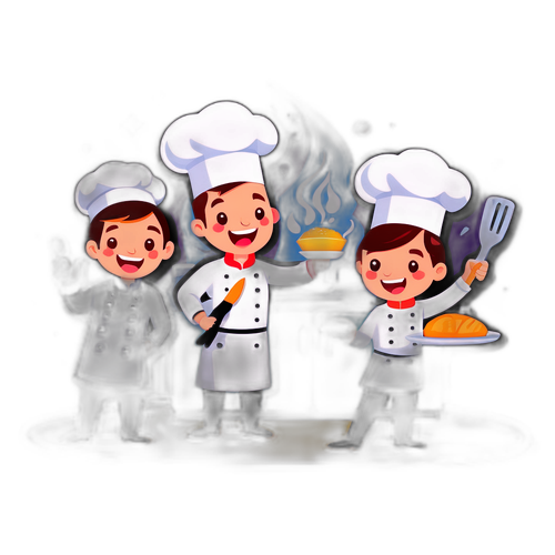 עיצוב משחקי עם סצנת מטבח