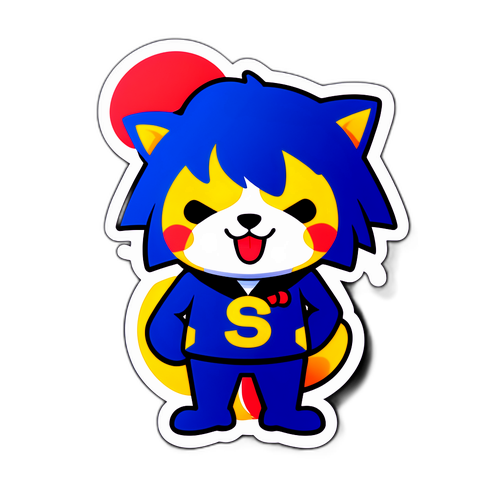 滋賀銀行のマスコットキャラクターの親しみやすいデザイン