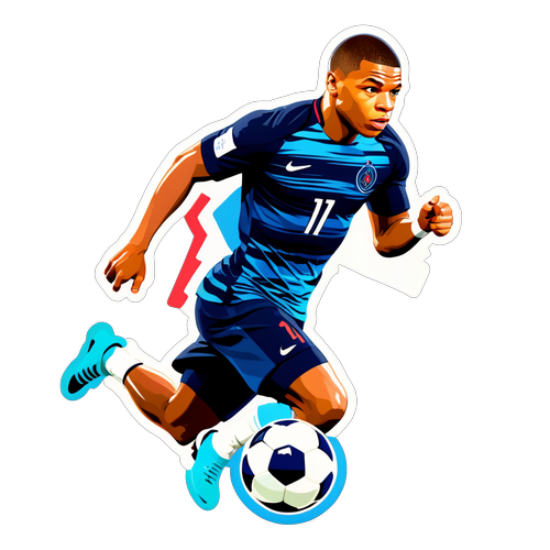 Mbappe: Huyền Thoại Bóng Đá Chạy Tăng Tốc - Hình Ảnh Gây Sốt Với Tốc Độ Chớp Nhoáng!