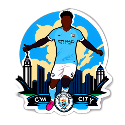 Manchester City Aufkleber