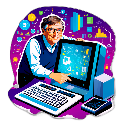Bill Gates Futuristico